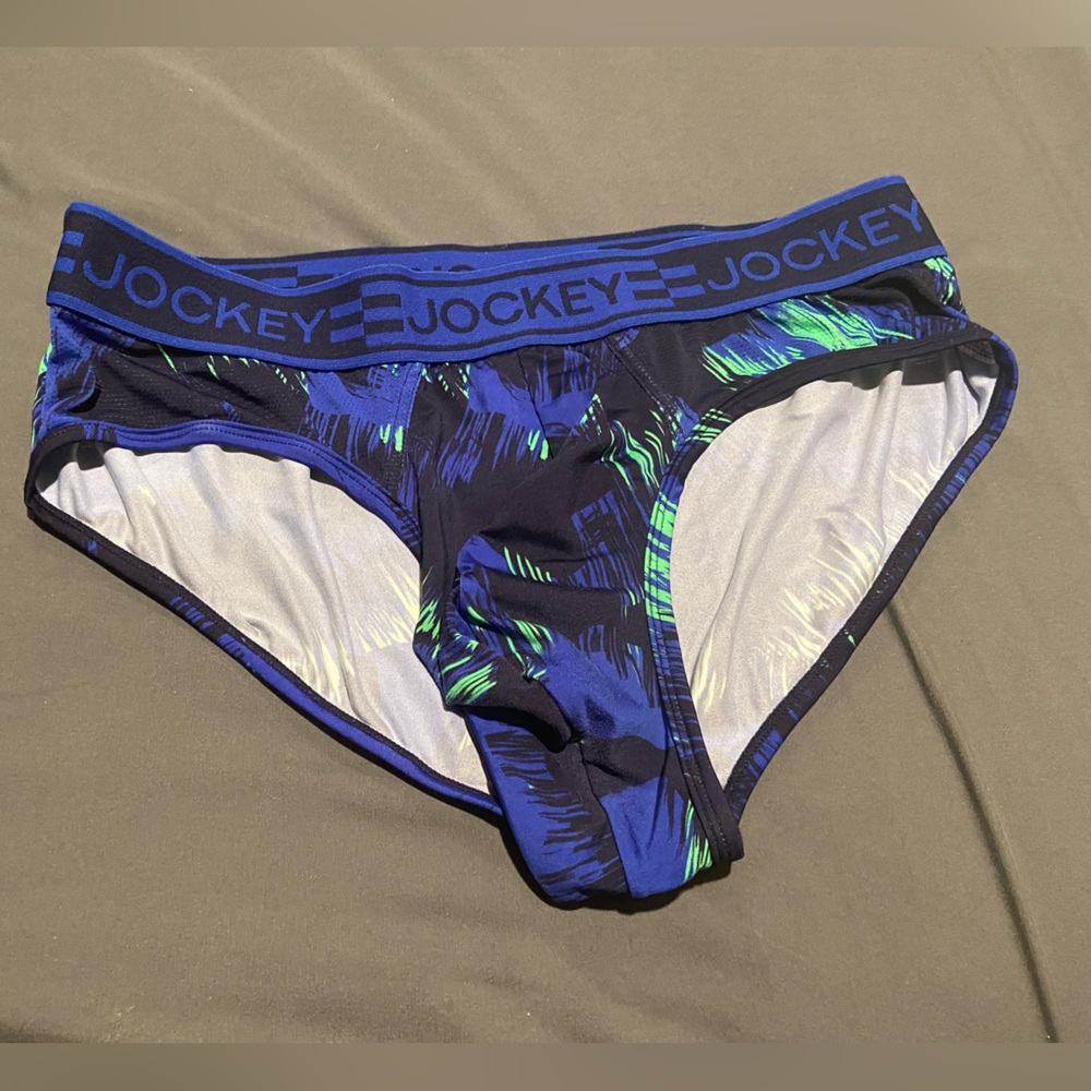 Jockey Blue and Green Briefs